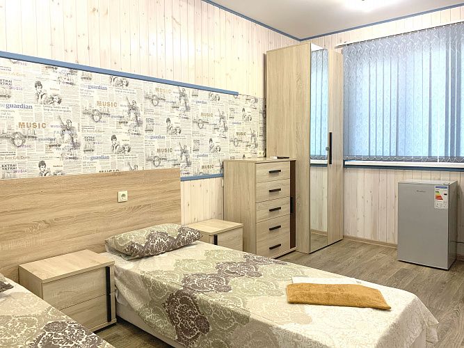 Семейный двухкомнатный номер (Коттедж 4, №14-15)